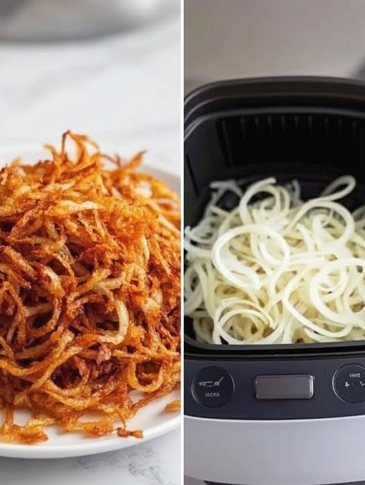 What would you add to the crispy air fryer fried onions? Maybe a dip or a side dish?