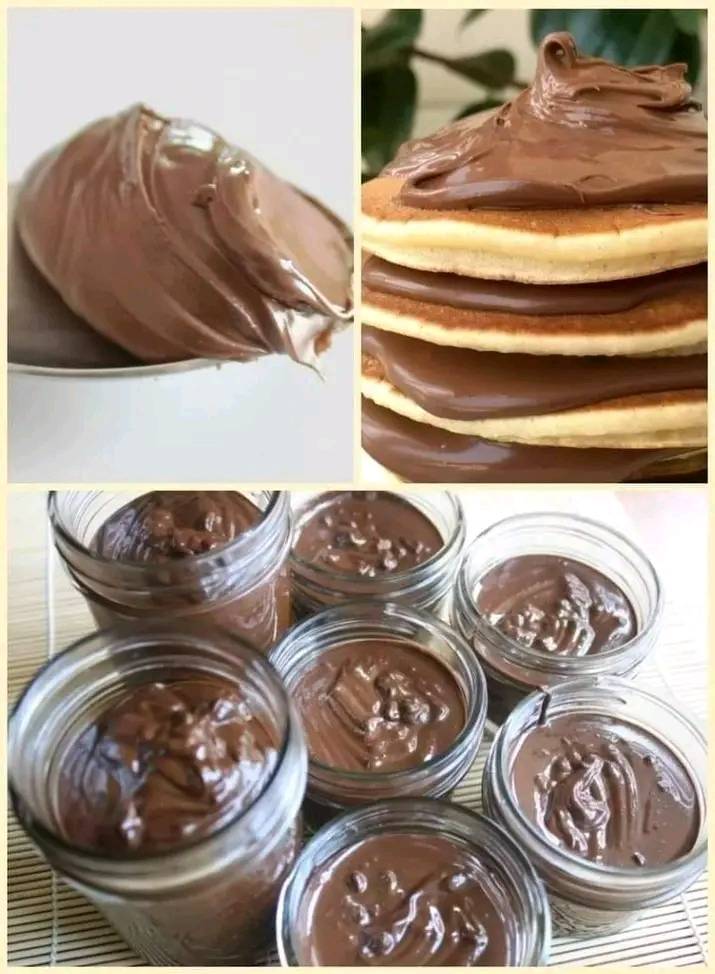 Nutella chocolate in 2 minutes! A recipe made from almost nothing and without cooking