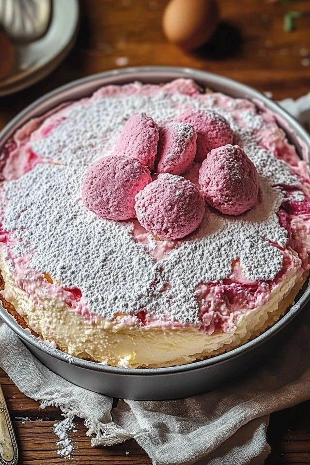 The secret to an ultra-soft cake is a delicious pink Reims biscuit!