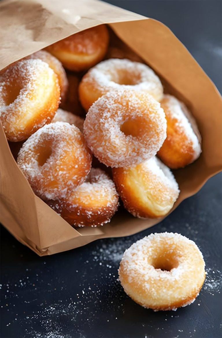 HOMEMADE FRIED DONUTS