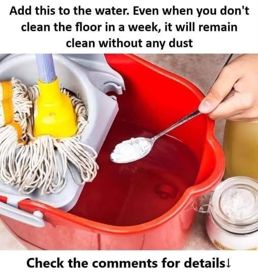 Polishing and cleaning tiles with baking soda is a one-step process: way to put it to use