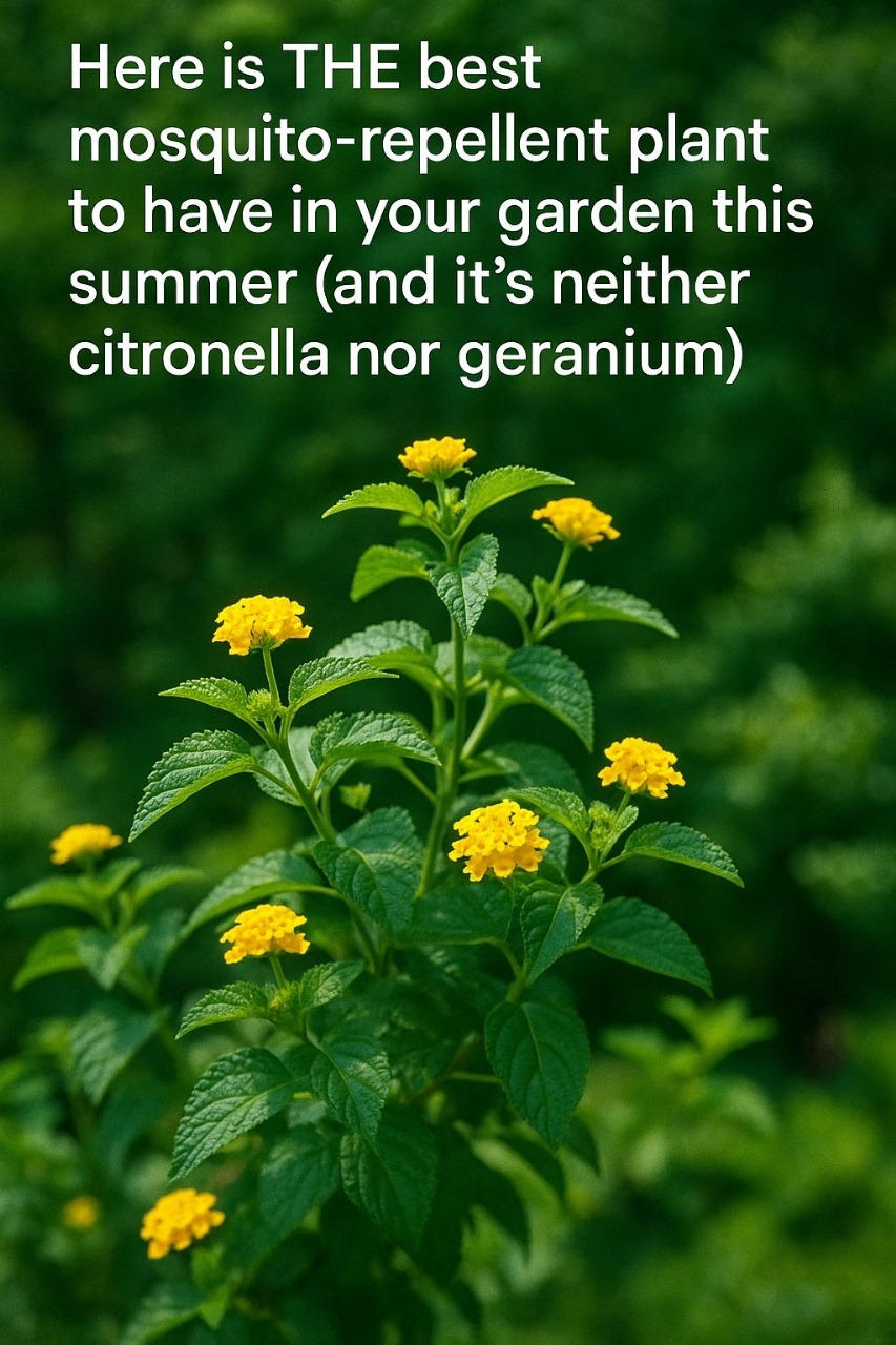 Here is THE best mosquito-repellent plant to have in your garden this summer (and it’s neither citronella nor geranium)