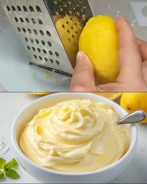Lemon Semolina Cream for Cakes and Desserts