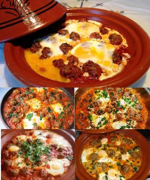 A delicious, simple and economical popular egg kofta tagine