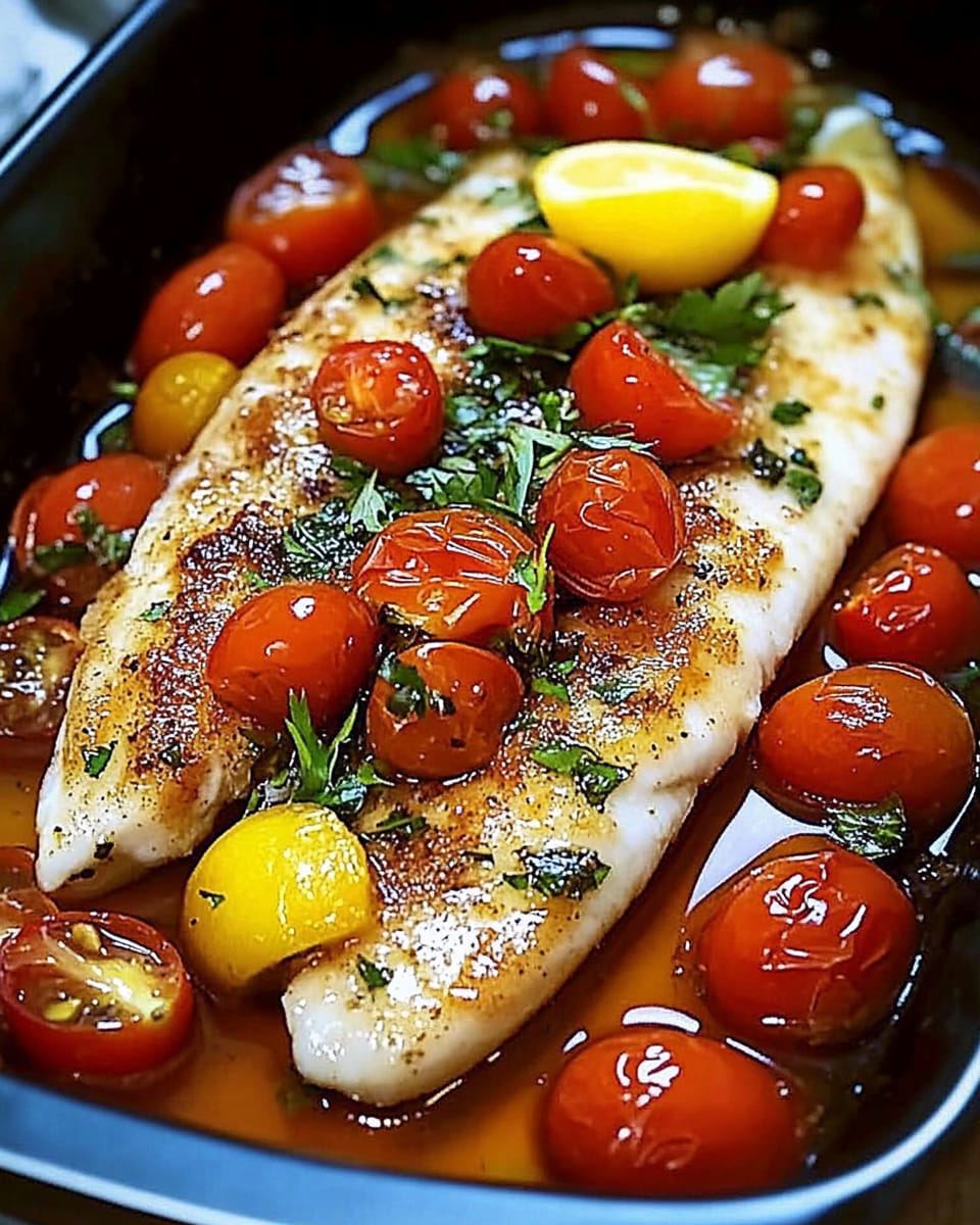 Mediterranean Baked Fish