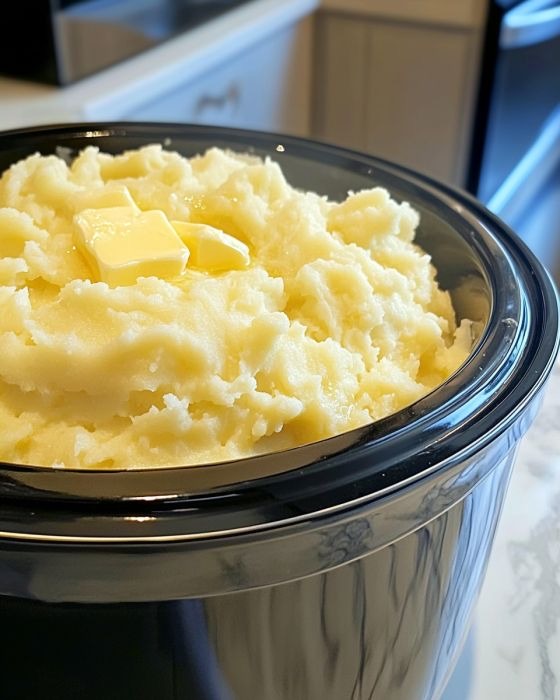 We call this ‘Christmas Cloud Mash’—it’s the fluffiest, most garlicky gift on the holiday table!