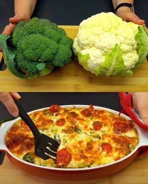 Vegan Spanish-Inspired Broccoli and Cauliflower😋