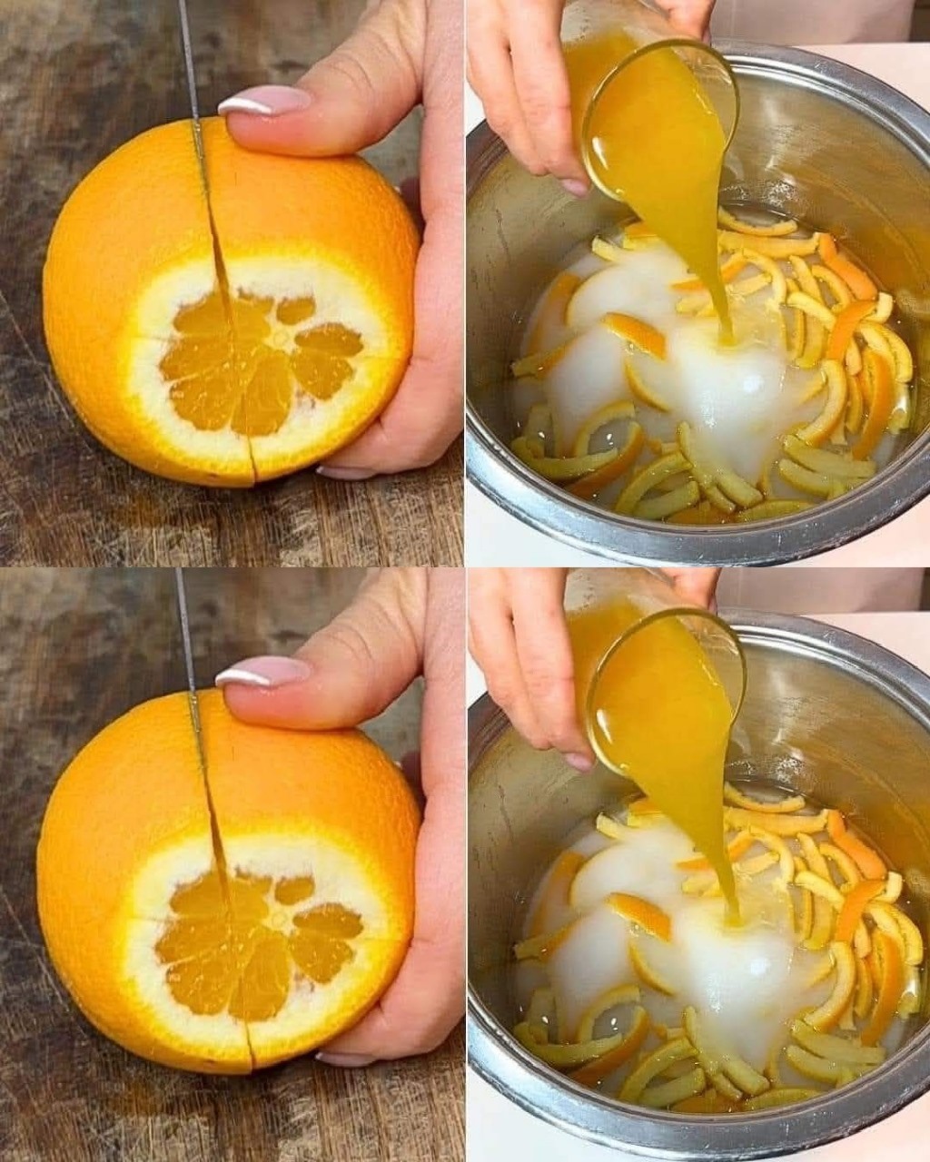 Add salt to orange peels and stop wasting money: they are worth their weight in gold in the home