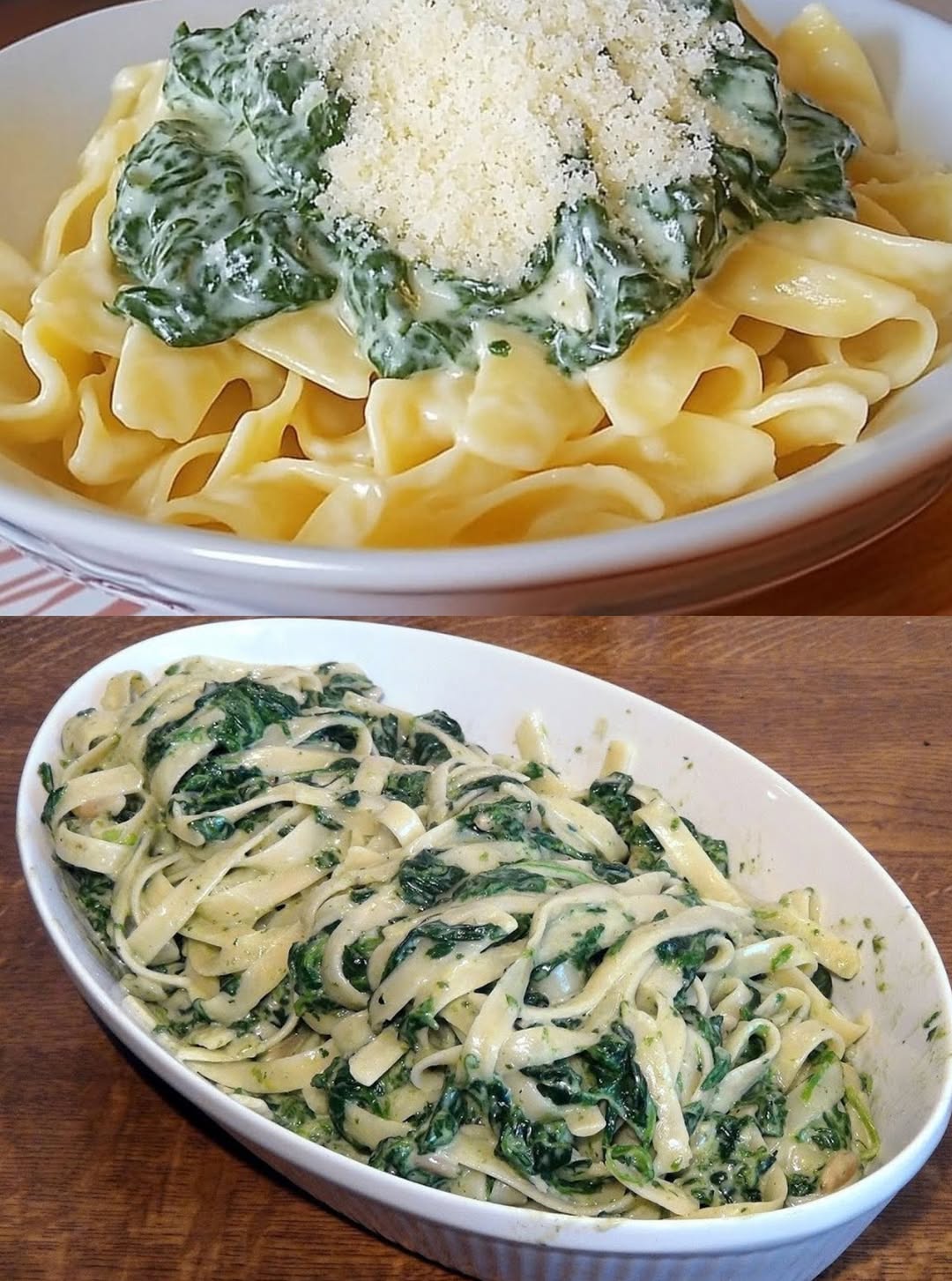 Super quick spinach and cream cheese sauce that’s simply amazing!