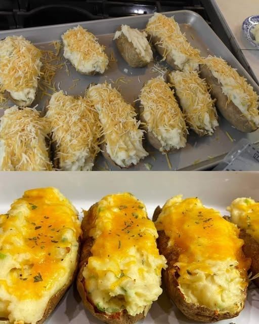 The Easiest Twice Baked Potatoes (Quick and Easy)
