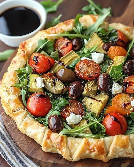 Mediterranean Veggie Tart