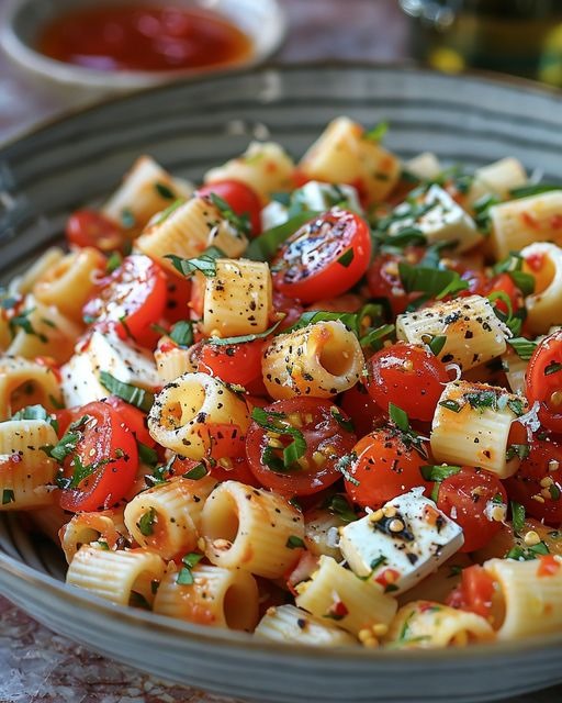 Best Caprese Pasta Salad