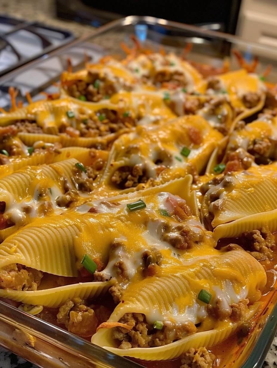 Taco Stuffed Shells
