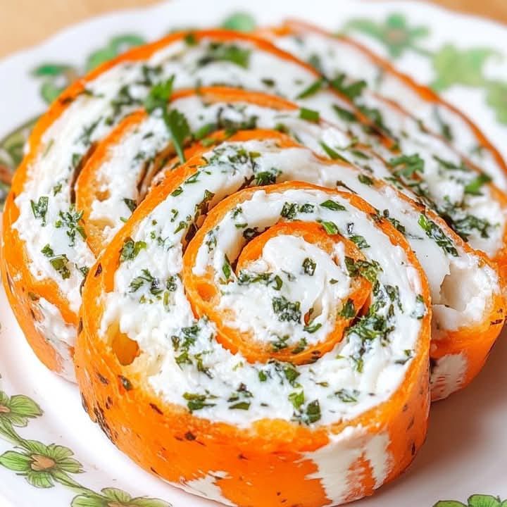 Carrot and Cheese Roll Recipe 🍴