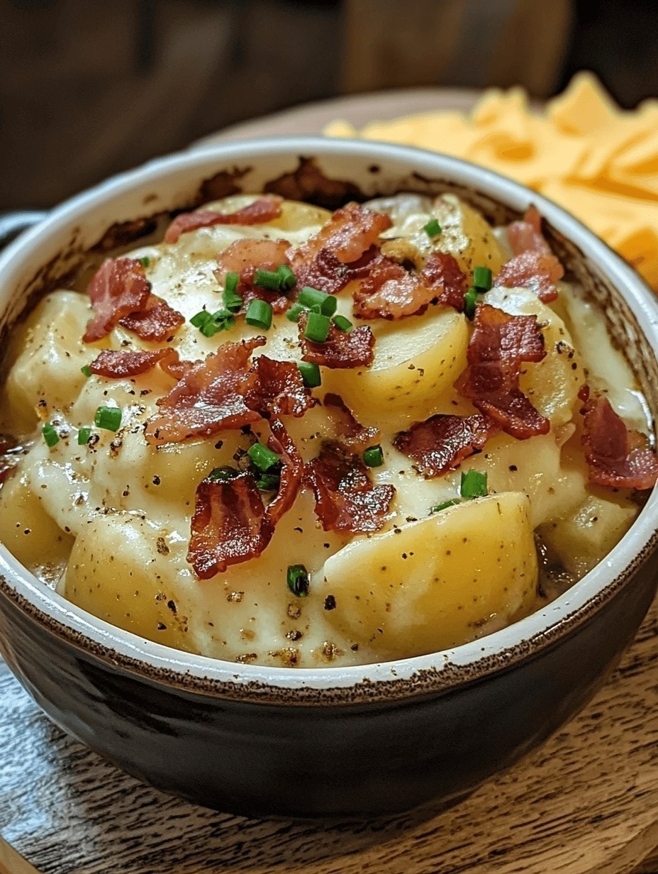 Creamy Potato Soup with Bacon