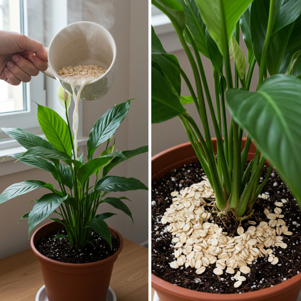 The Oatmeal Secret: How This Simple Ingredient Keeps Peace Lilies Blooming for Up to 10 Years