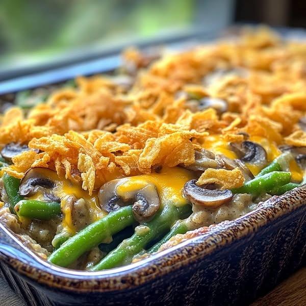 Green Bean Stuffing Casserole