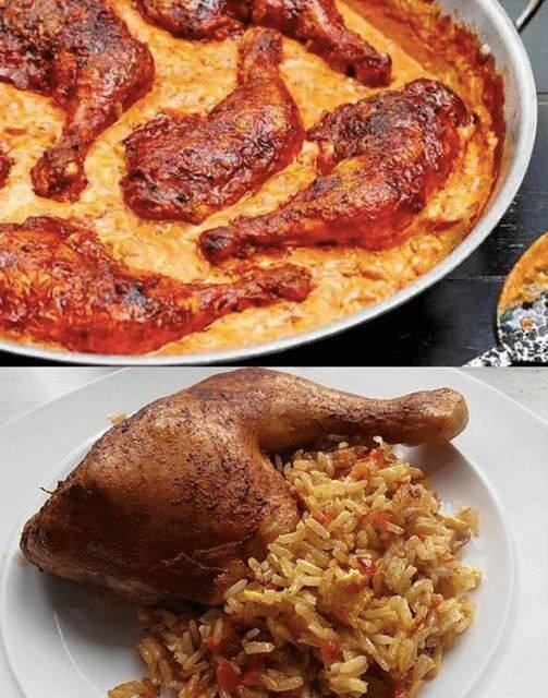 Chicken Thighs in Rice