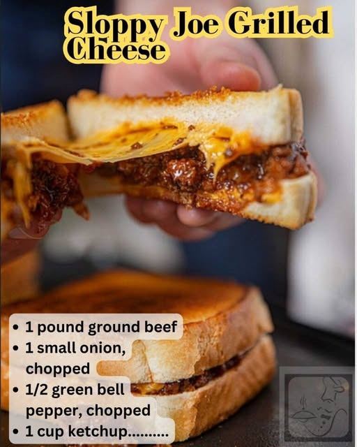 Sloppy Joe Grilled Cheese