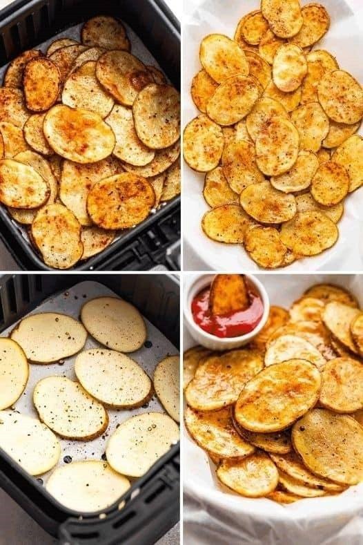 Homemade Air Fryer Potato Chips Recipe: