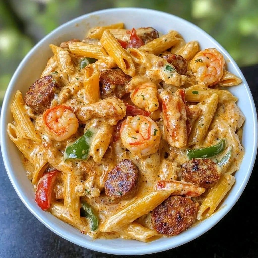 Shrimp and Sausage Pasta Recipe