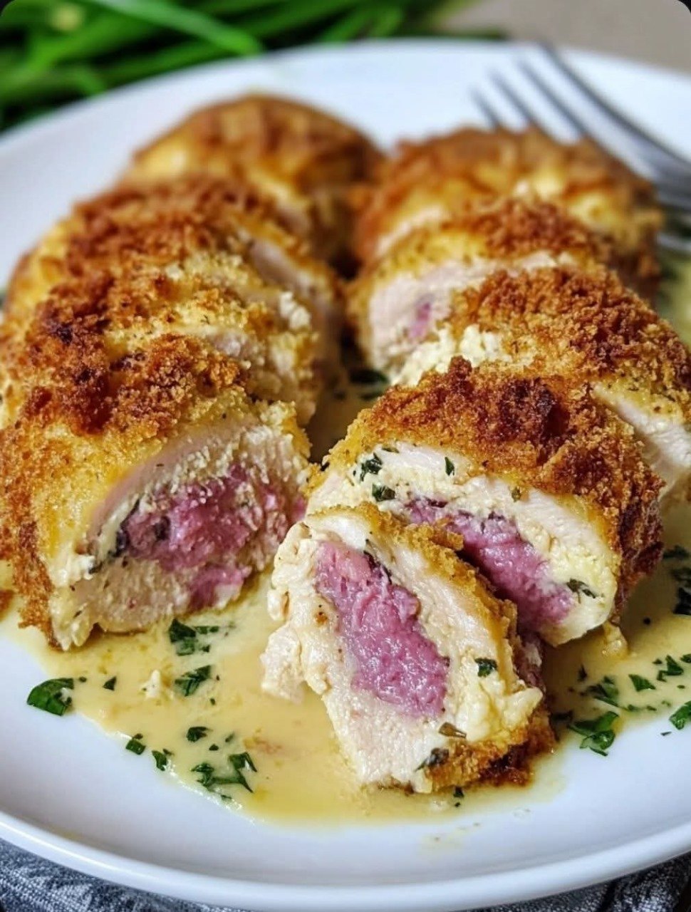 Creamy Chicken Cordon Bleu