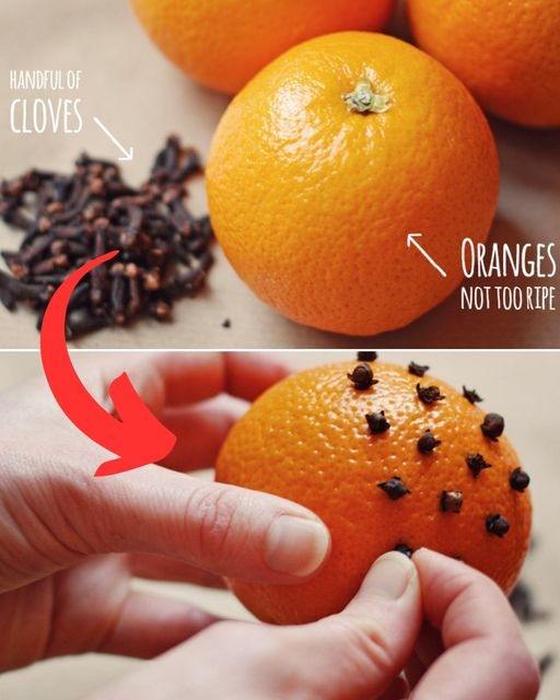 Put Cloves In An Orange: Solve A Common Household Problem