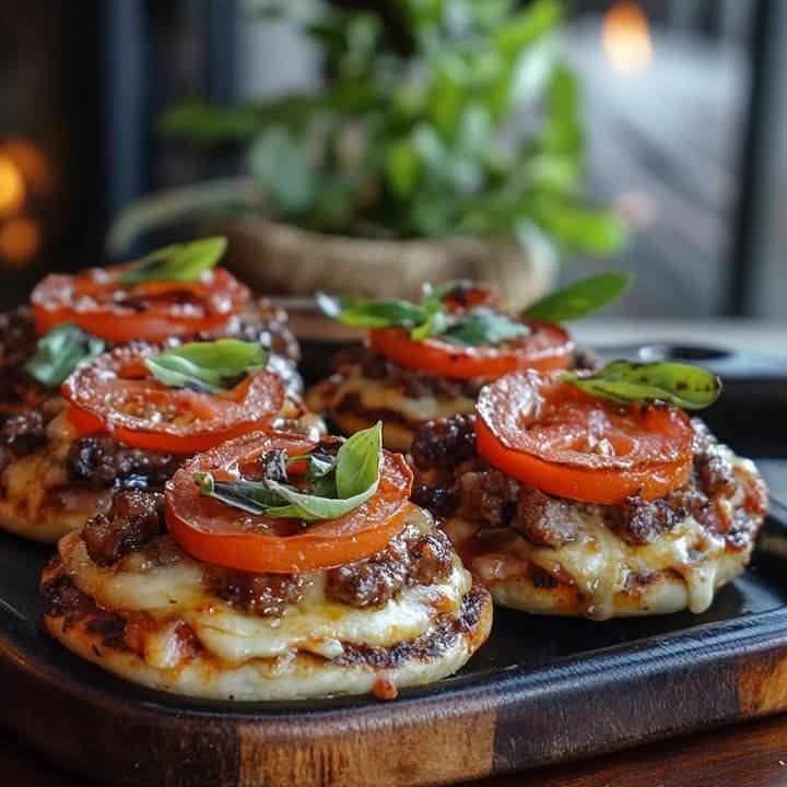 Mini Pizza Burgers