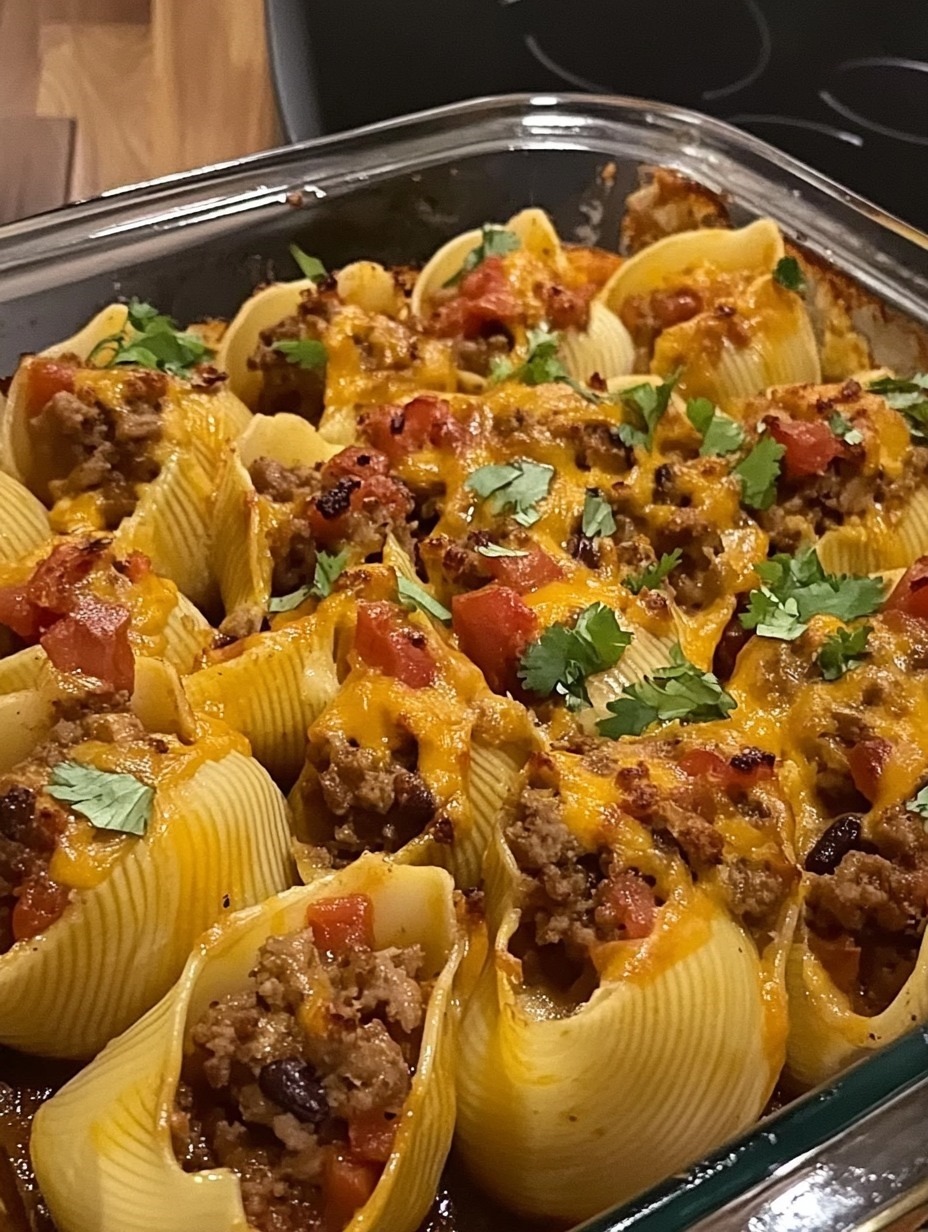 Taco Stuffed Shells Recipe