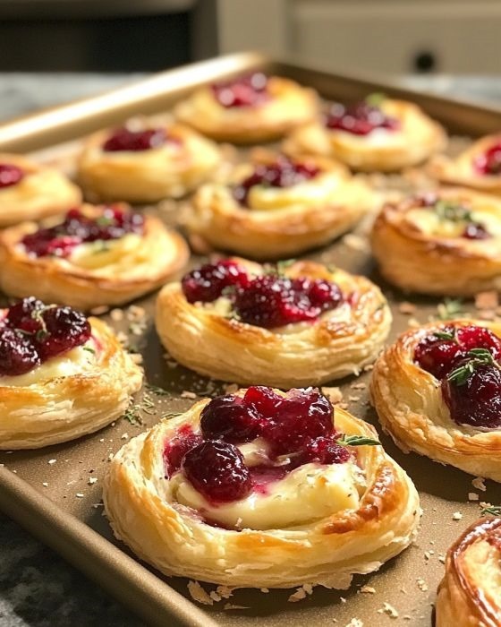 Cranberry Brie Bites Recipe