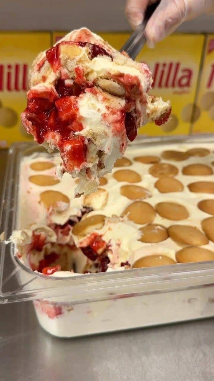 A Southern Strawberry Banana Pudding Dream