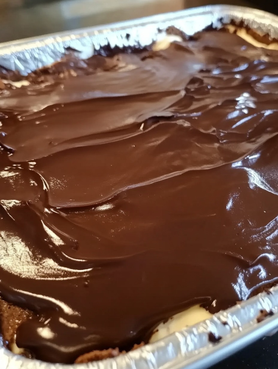 No-Bake Chocolate Eclair Cake