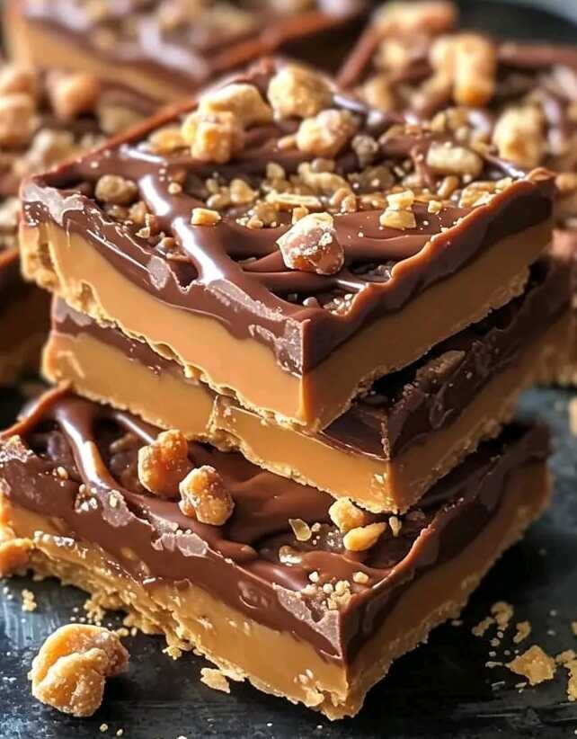 Best chocolate caramel peanut bark