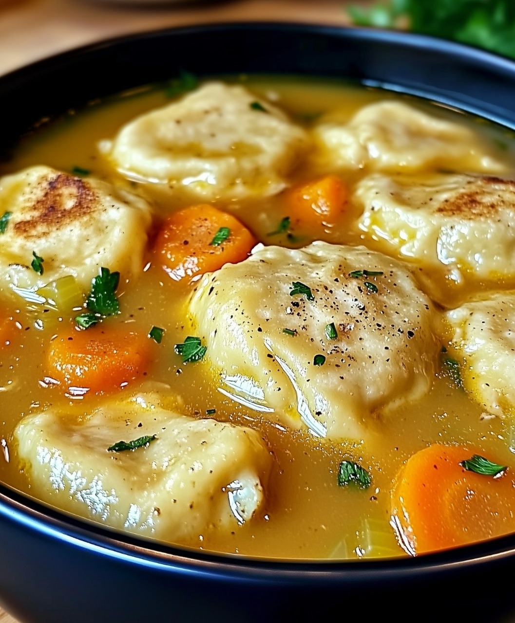 Cozy Chicken & Dumplings Soup
