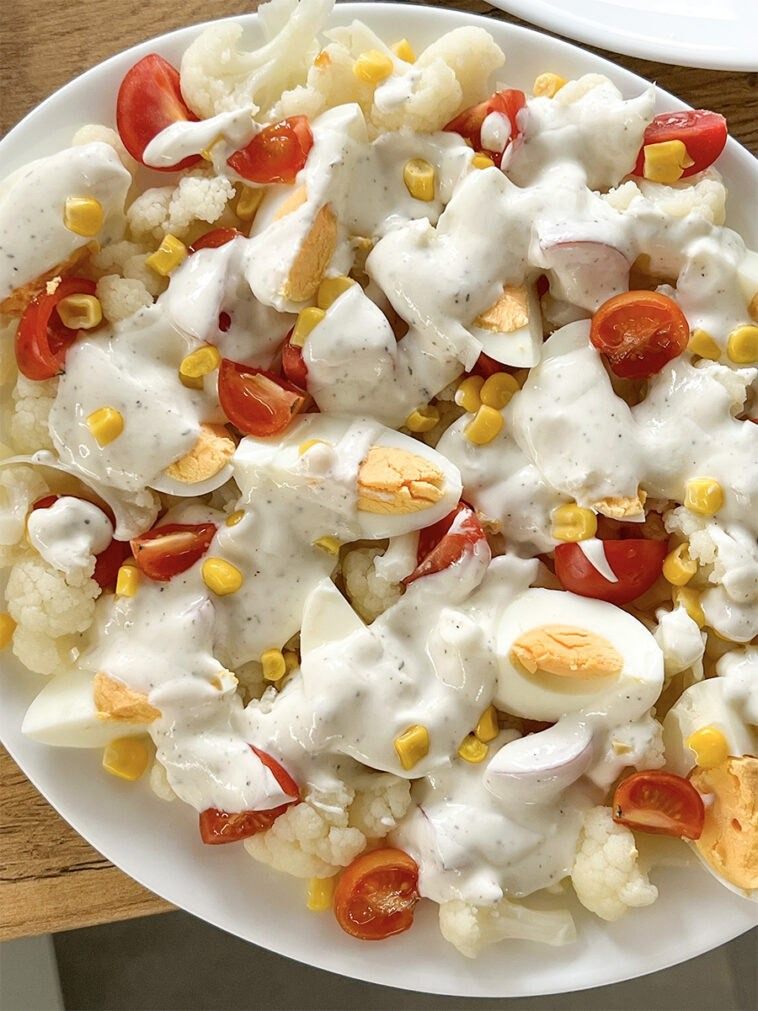 Cauliflower Salad: Fresh, Light and Tasty