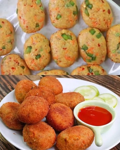 Crispy Vegetable Nuggets: A Delightful and Healthy Snack