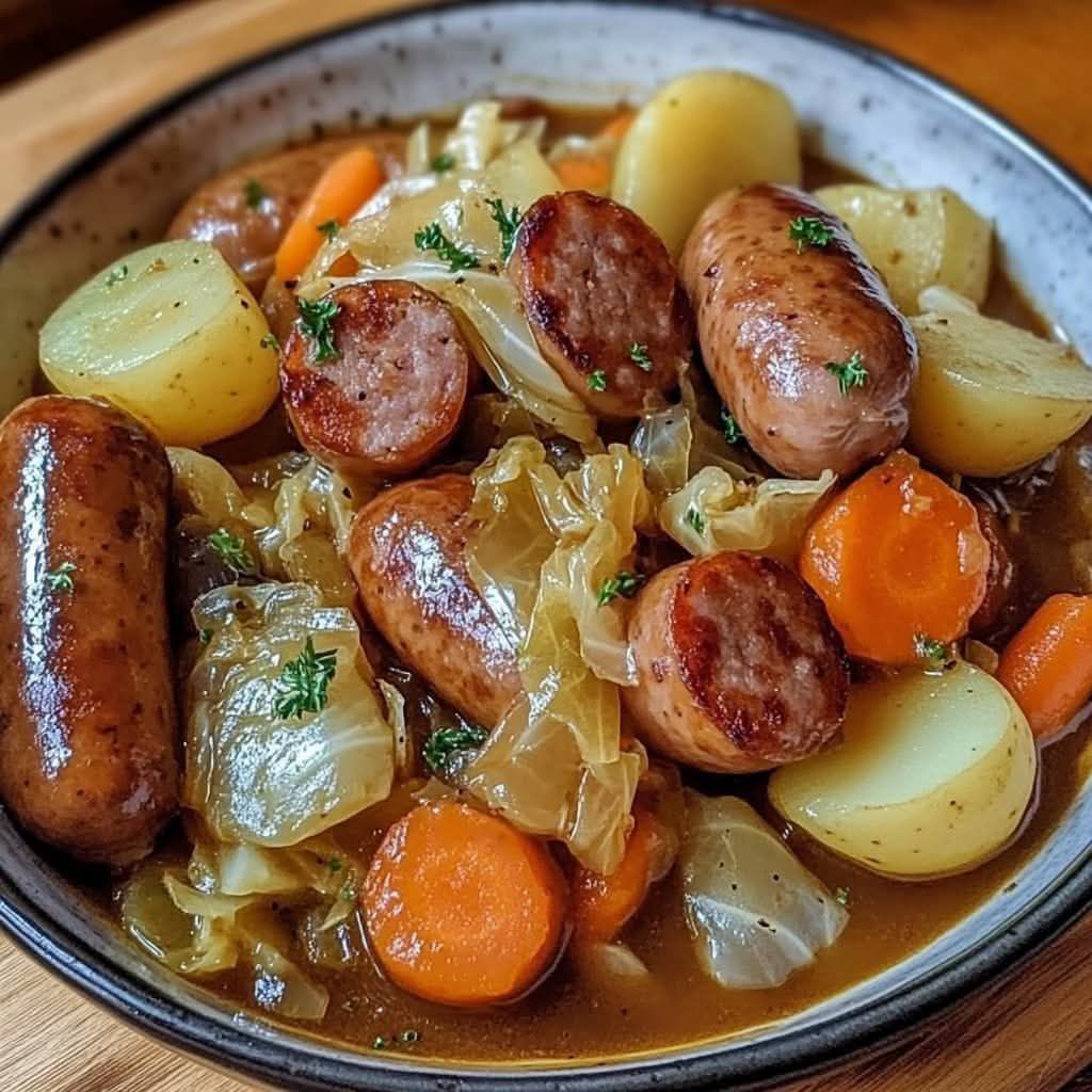 Sausage and Vegetable Pot Pie