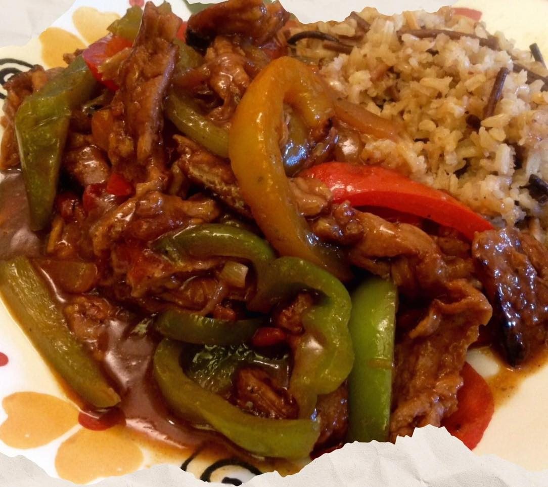 Crock Pot Pepper Steak