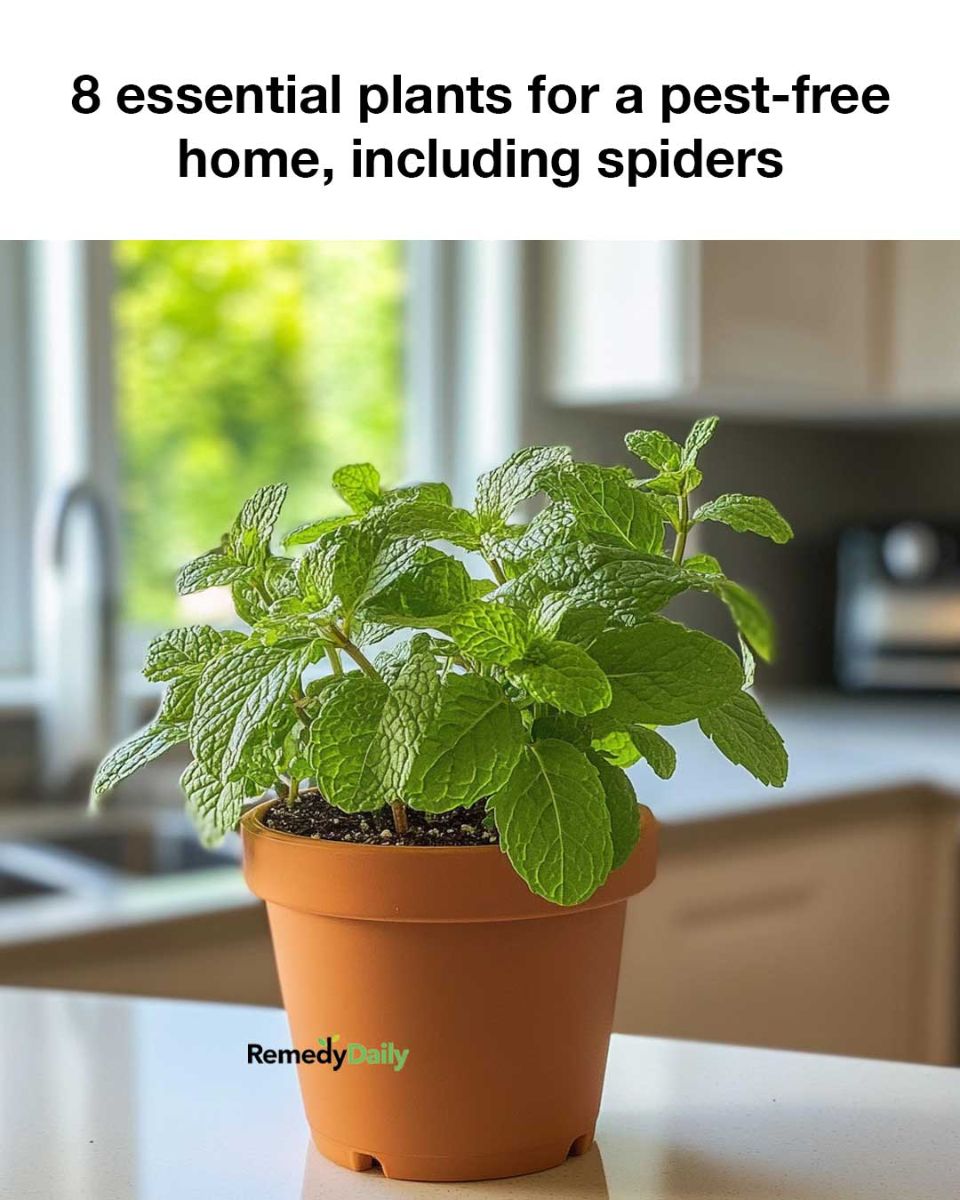 8 essential plants for a pest-free home, including spiders