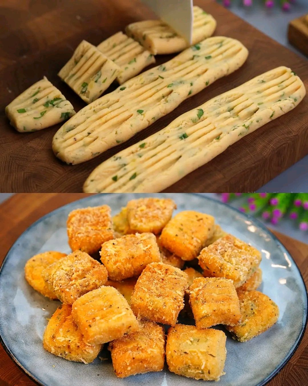 Crispy Parmesan Potato Croquettes