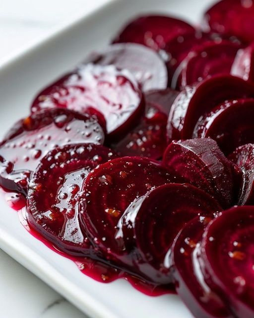 My hubby is not a beet lover, but he couldn’t resist this dish