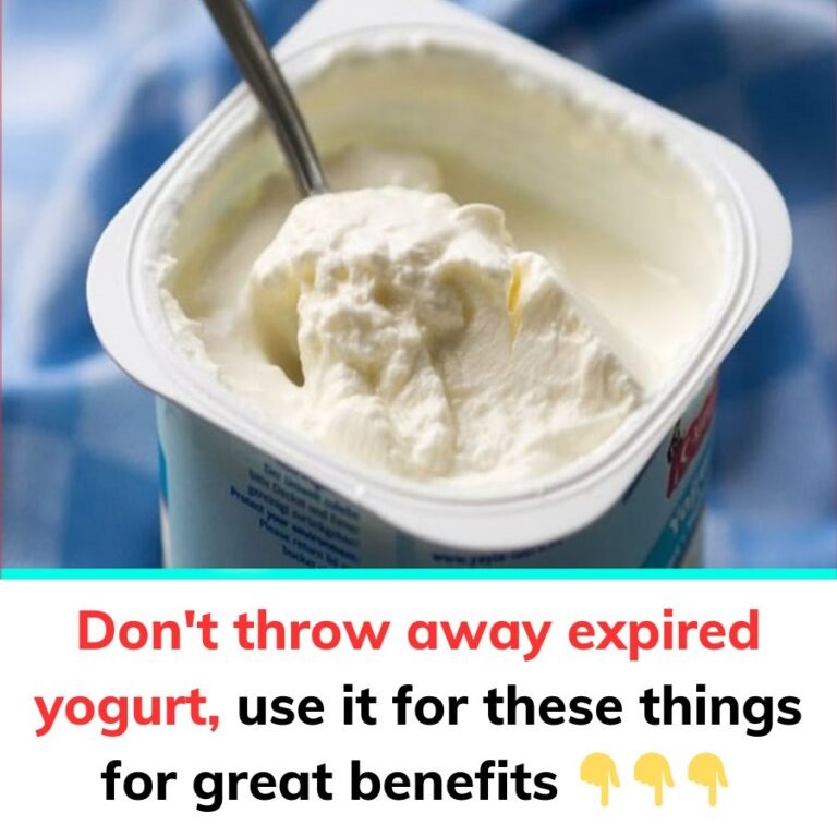 Don’t throw away expired yogurt