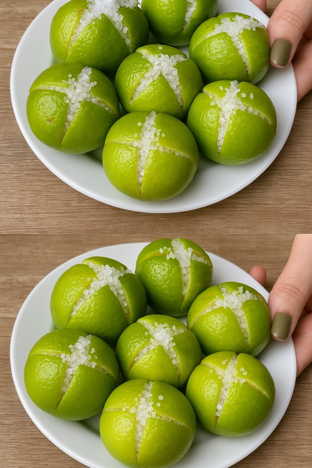 Put a lemon with salt on a plate, place in center of room. And see what happens next…