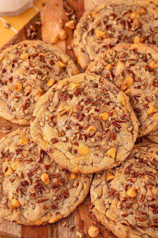 Buttery Bliss: Homemade Butter Pecan Cookies Recipe