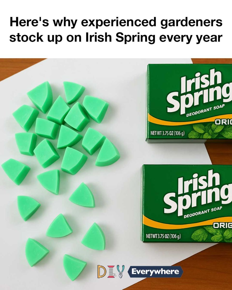 Here’s why experienced gardeners stock up on Irish Spring every year