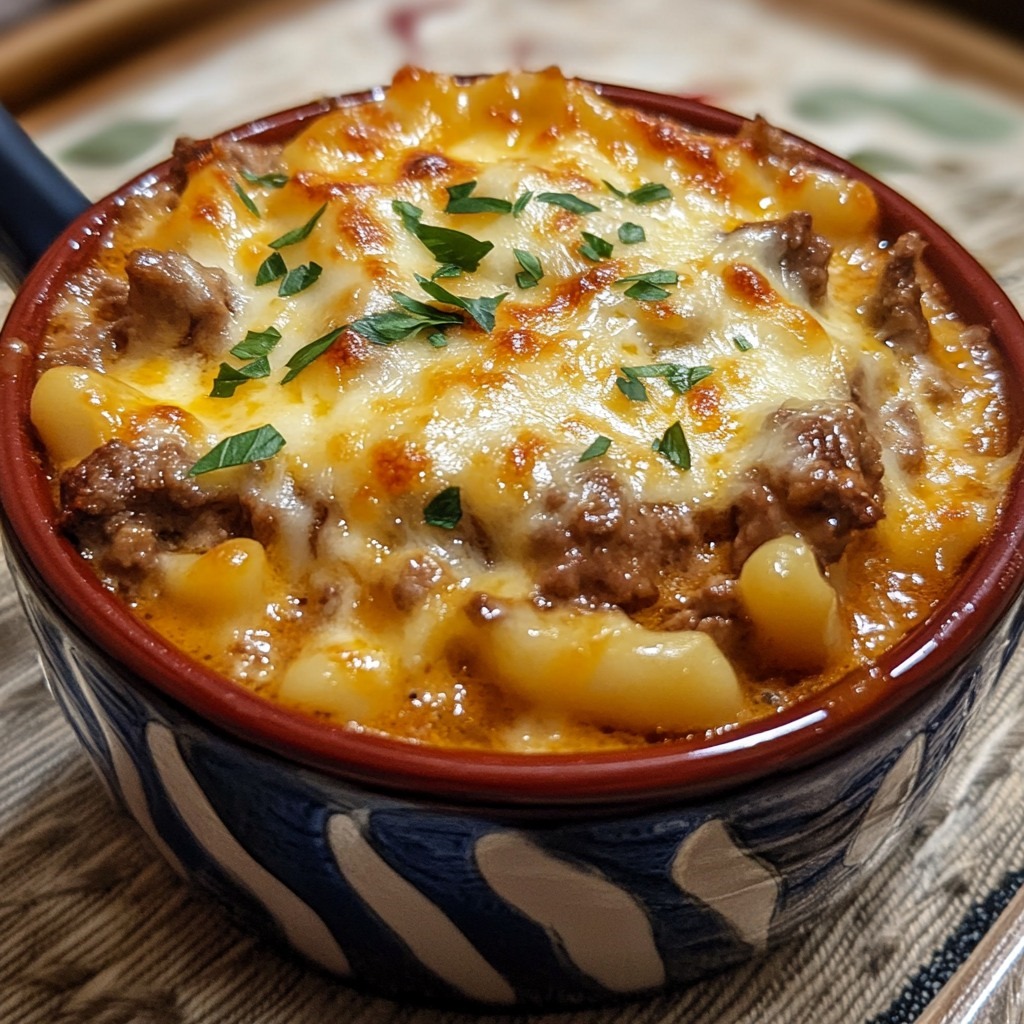 Delicious Angel Beef Casserole