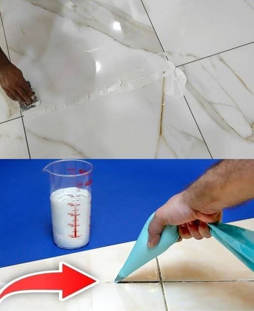 Very white joints in one pass: