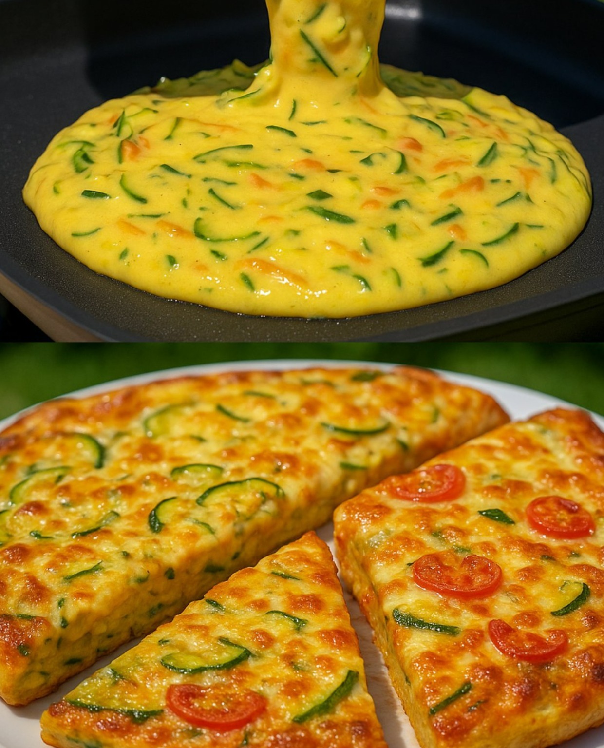 5-Star Restaurant Zucchini “Pizza” – Ready in 10 Minutes! 🍆🍕✨