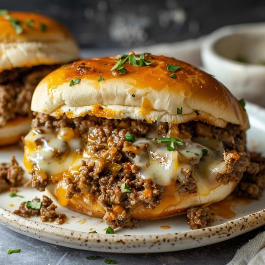 Philly Cheese Steak Sloppy Joes Share