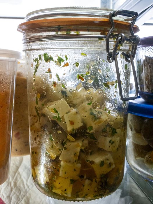 Marinated Cheese Appetizer Share